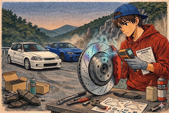 How to Properly Bed In New Brake Pads and Rotors