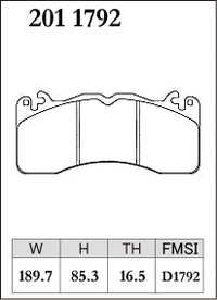 DIXCEL Front Brake Pads – Ford Mustang 5.0 GT / Bullitt (S550 | FM / FN)